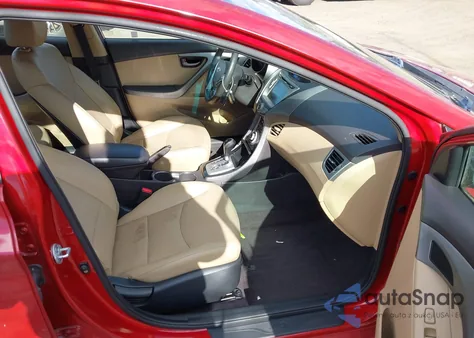 2011 Hyundai Elantra Limited (Ulsan Plant) z USA, uszkodzony, nr VIN KMHDH4AEXBU159448
